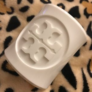 Authentic Tory Burch Logo Cuff bracelet